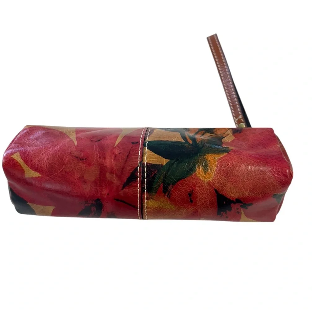 Patricia Nash “Isla” Floral Leather Wristlet